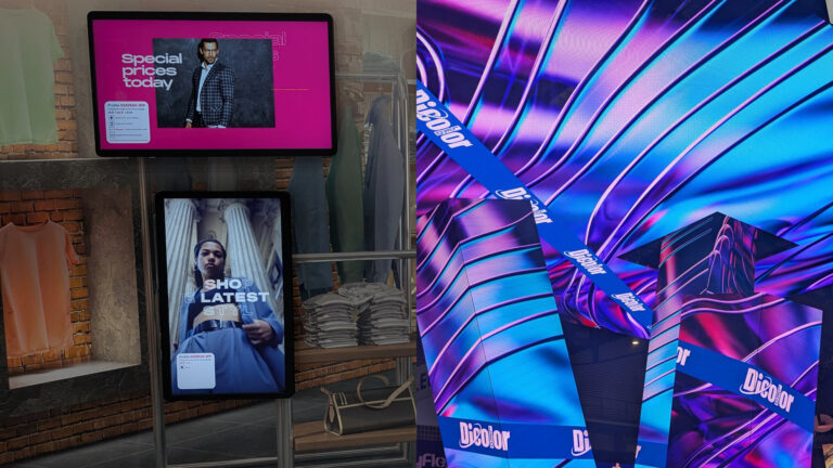 Different developments: LCD and LED (Images: invidis)