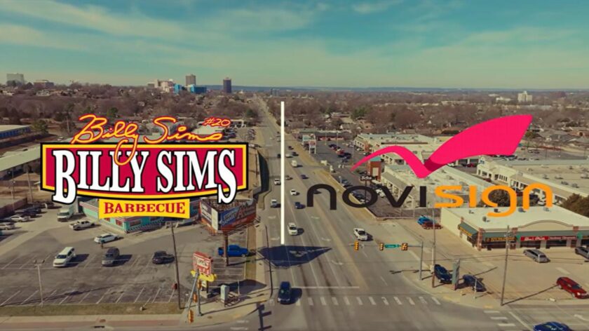 Billy Sims BBQ Streamlines Menu Boards