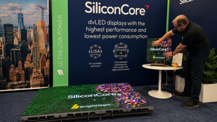 Siliconcore and Brightlogic Link Touch Interaction Across LED Displays