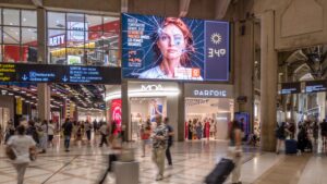 Westfield Forum des Halles Upgrades Landmark Paris Display