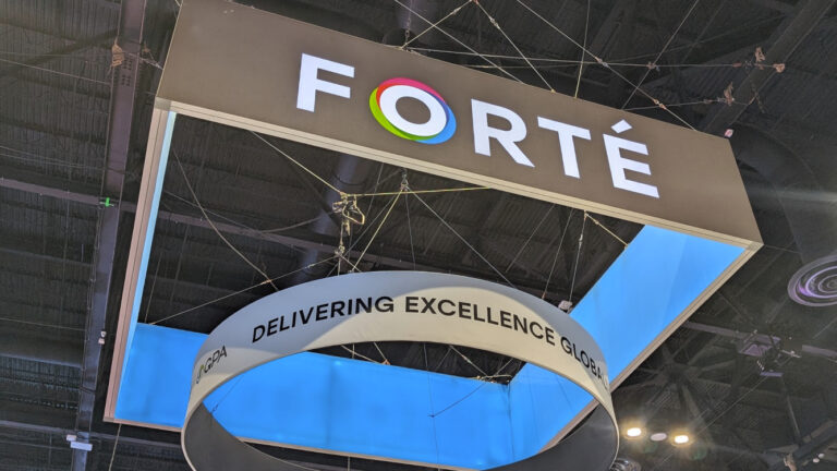 Forte booth at Infocomm (Image: invidis)
