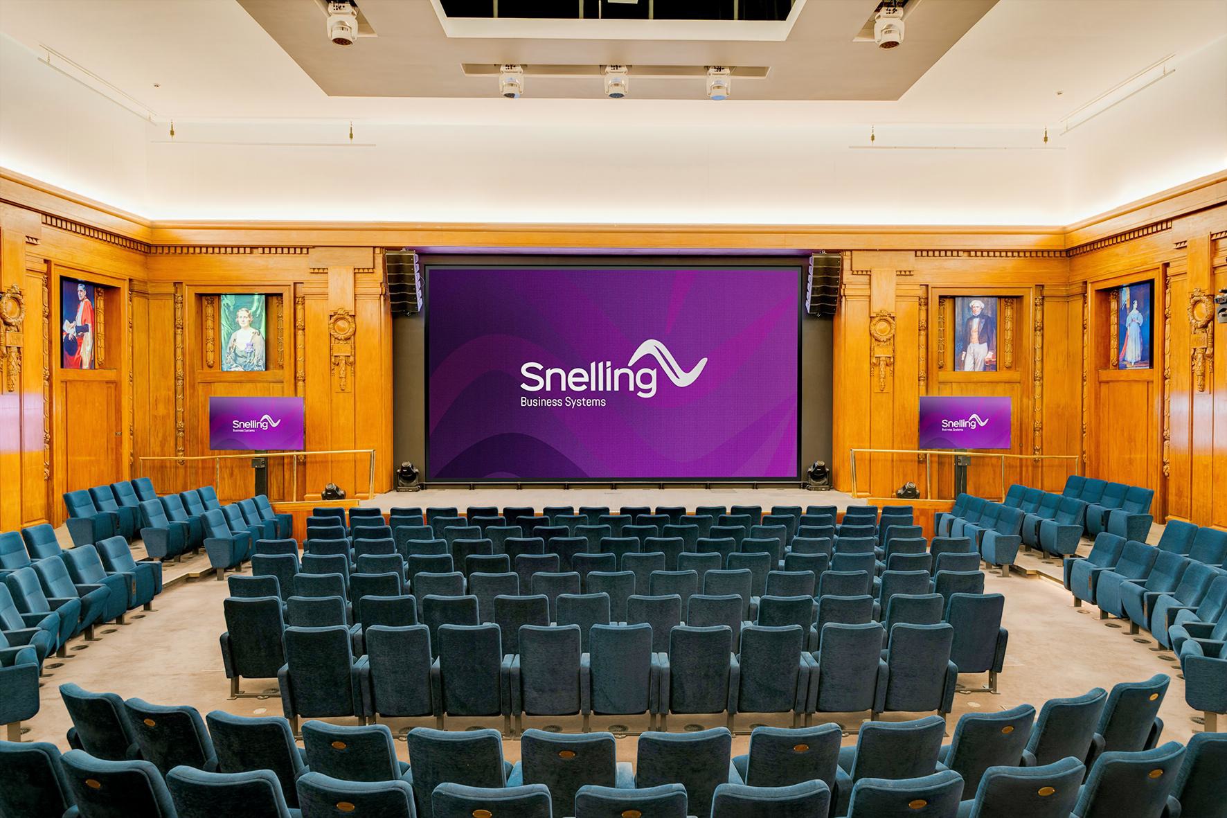 LED: IET Savoy Place Replaces Projection with Leyard LED - The new Leyard LED wall replaces a dual-projection system in the Kelvin Lecture Theatre at IET Savoy Place in London (Image: Leyard)
The new Leyard LED wall replaces a dual-projection system in the Kelvin Lecture Theatre at IET Savoy Place in London (Image: Leyard)