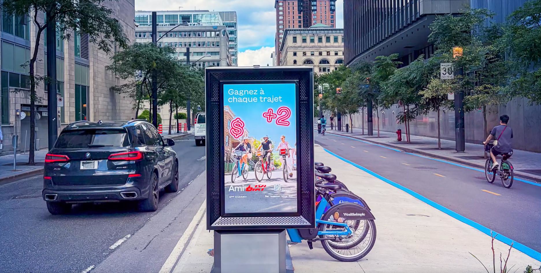 Pattison Outdoor Adds 20 Digital Displays To Montréal Bixi Network - Pattison Outdoor enhances its BIXI advertising network with 20 new digital displays (Image: Pattison Outdoor) Pattison Outdoor enhances its BIXI advertising network with 20 new digital displays (Image: Pattison Outdoor)