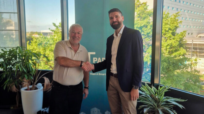 NDS CEO Philippe Bonnargent and Playipp CEO Henrik Mazzanti (Image: PLAYipp)