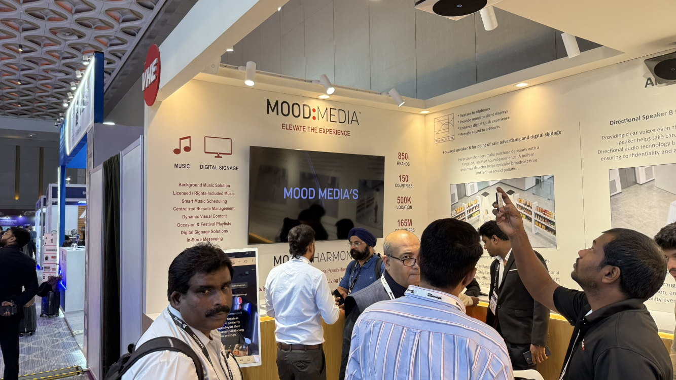 Global Digital Signage Brands at Infocomm India (Image: invidis)