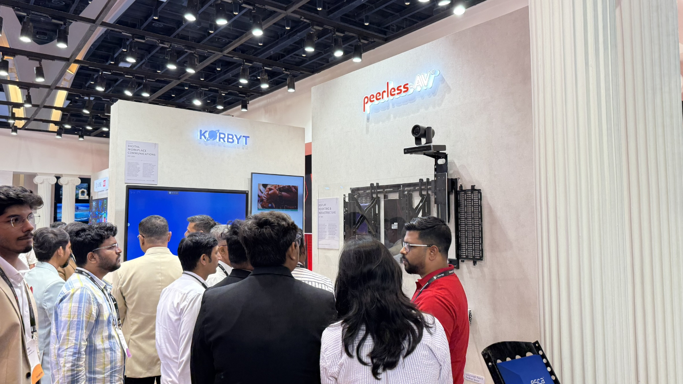 Global Digital Signage Brands at Infocomm India (Image: invidis)