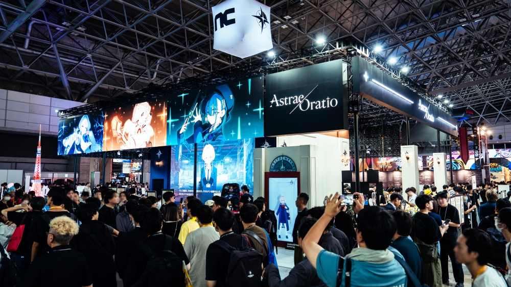 Spatial Screens at Tokyo Game Show (Image: Samsung)