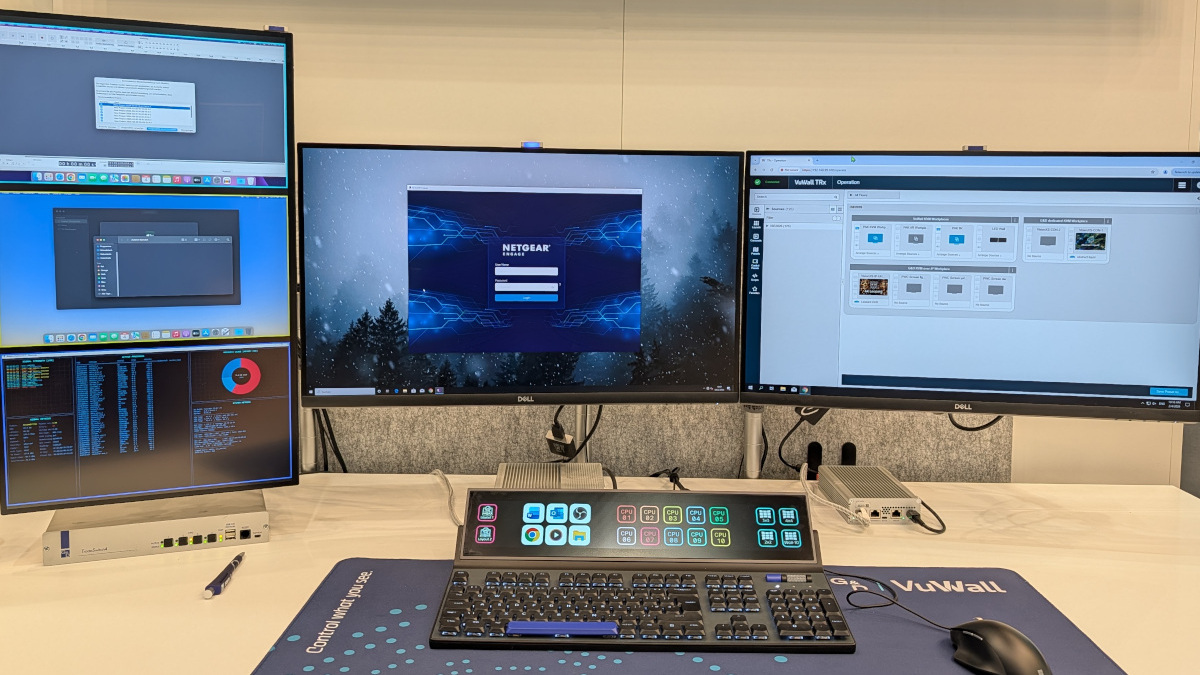 The Commandkeyboard Advanced (Image: VuWall)
