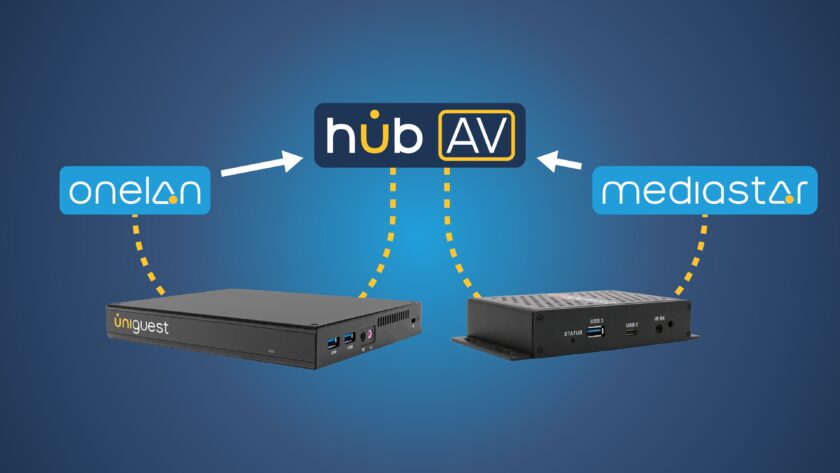 Uniguest Offers Onelan And Mediastar Users Path To Hub AV