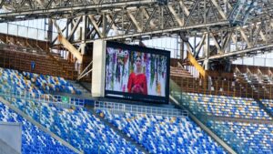 VeroLED Overhauls Displays At Napoli Stadium