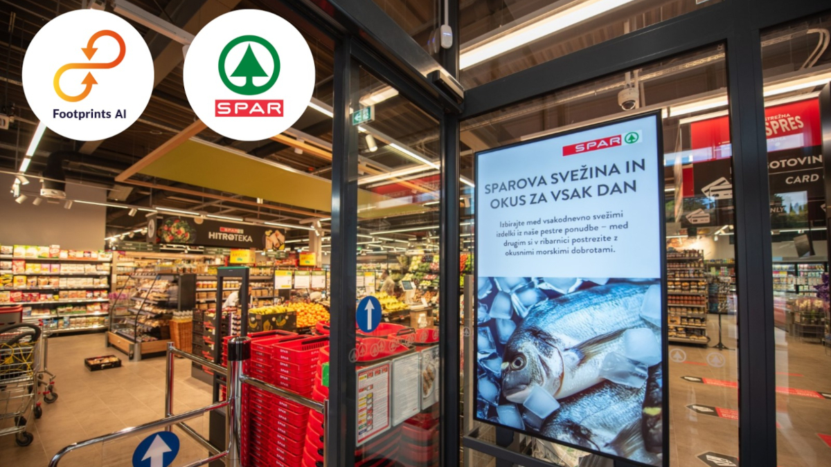 Footprints AI cooperates with Spar for its retail media network. (Image: Footprints AI)