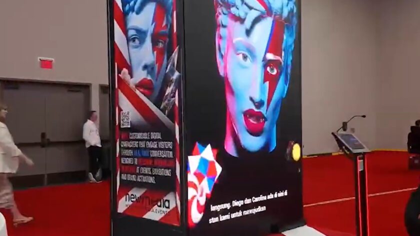 AI Host Combines LED, Real-Time Animation And AI