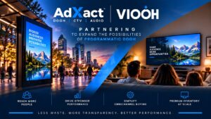 Adxact Partners With Viooh To Expand Programmatic DooH Access