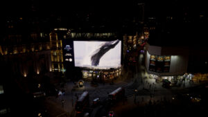 Deep-Sea Takeover Floods Piccadilly Lights