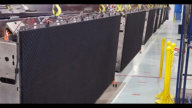 Daktronics is reorganizing its global manufacturing operations, including closing its Irish facility and shifting production capacity among the US, Mexico and China (Image: Daktronics)