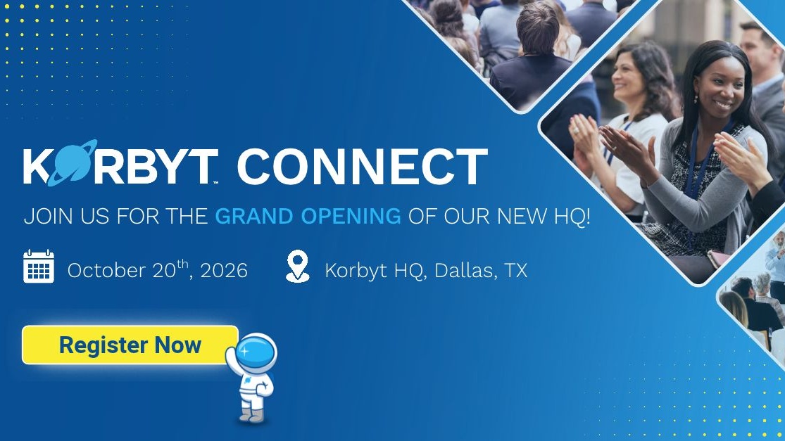 Korbyt Connect 2026: Korbyt Launches Customer And Partner Event At Dallas-Area HQ - Korbyt Connect 2026 will coincide with the grand reopening of the company’s renovated Dallas-area headquarters on Oct. 20 (Image: Korbyt) Korbyt Connect 2026 will coincide with the grand reopening of the company’s renovated Dallas-area headquarters on Oct. 20 (Image: Korbyt)