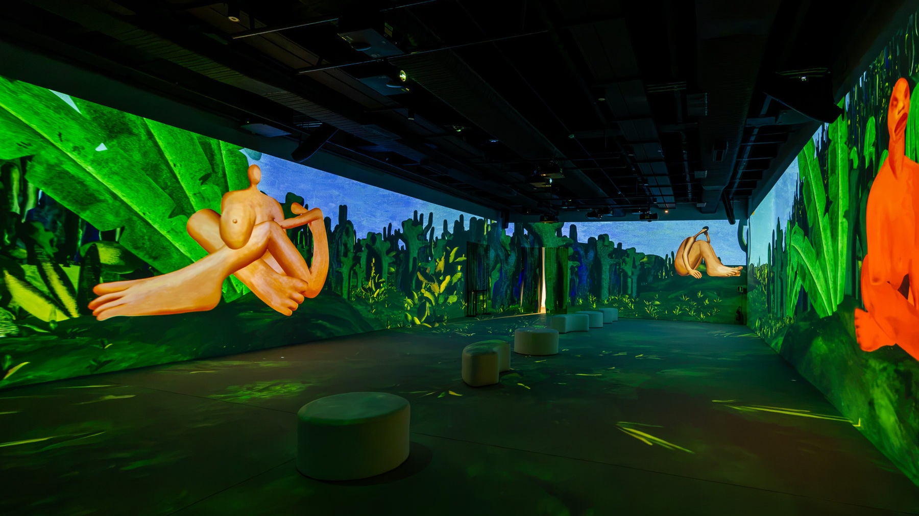 São Paulo: ON Completes AV Integration For Brazil’s Largest Permanent Immersive Art Space - Large-scale projections bring the artwork of Brazilian modernist Tarsila do Amaral to life inside one of Nubank Arte Lab's immersive galleries (Image: ON) Large-scale projections bring the artwork of Brazilian modernist Tarsila do Amaral to life inside one of Nubank Arte Lab's immersive galleries (Image: ON)