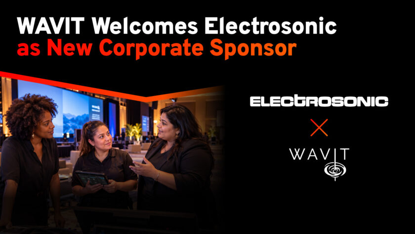 Electrosonic Joins Wavit As Corporate Sponsor