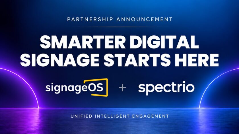 Spectrio And SignageOS Partner To Expand Hardware Compatibility