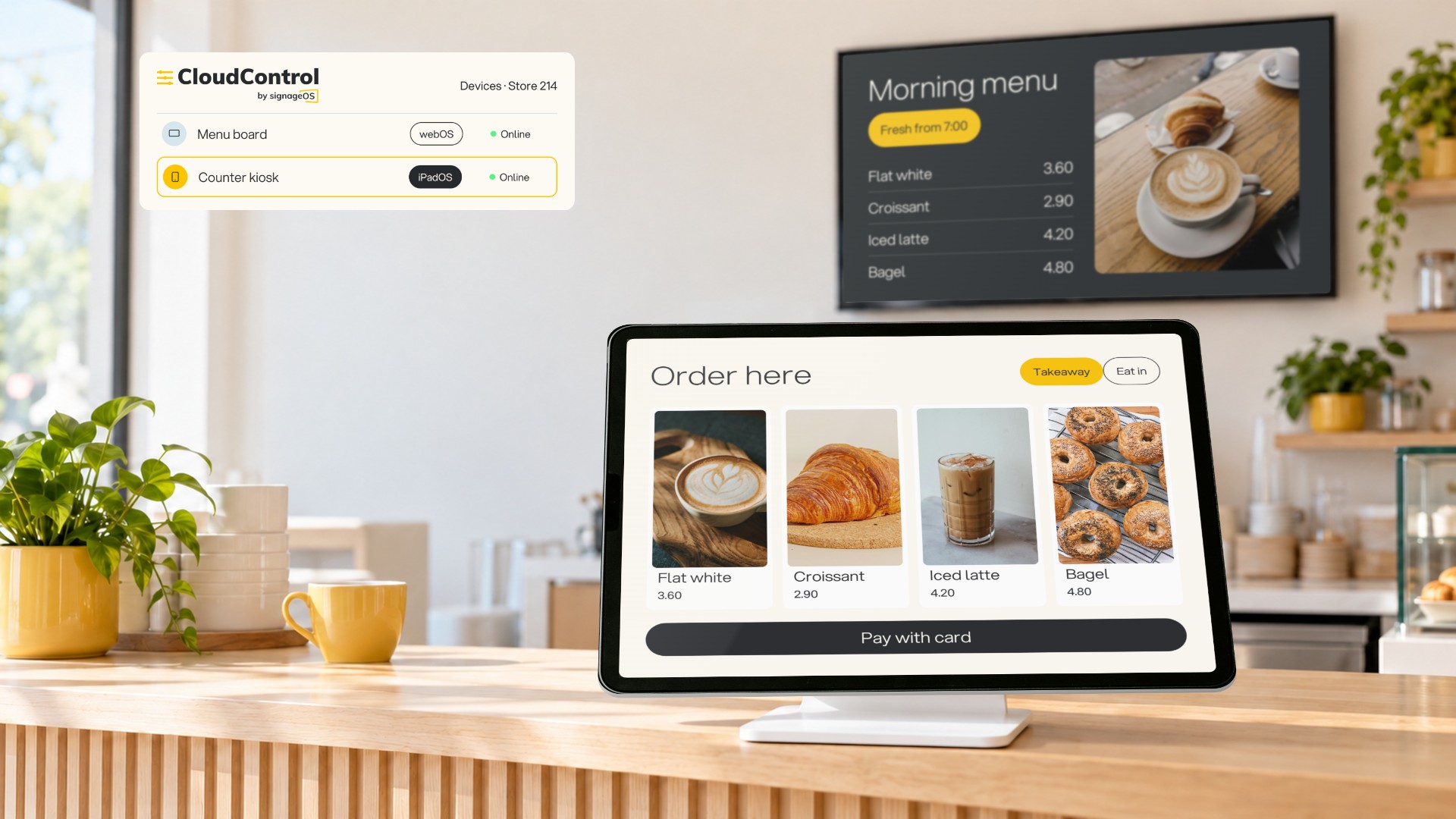 Cloudcontrol: SignageOS Platform Supports iPads - SignageOS Cloudcontrol now enables iPad device management. (Image: signageOS) SignageOS Cloudcontrol now enables iPad device management. (Image: signageOS)