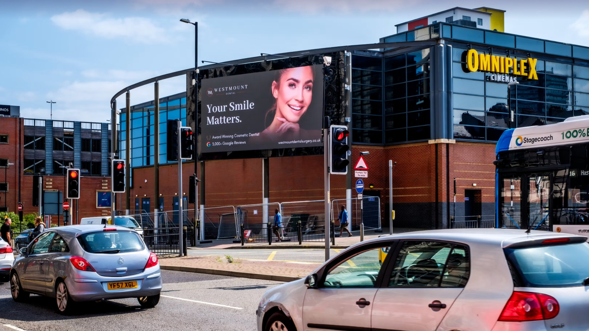 A Smart Outdoor digital billboard outside the Omniplex cinema in Sunderland (Image: Smart Outdoor)