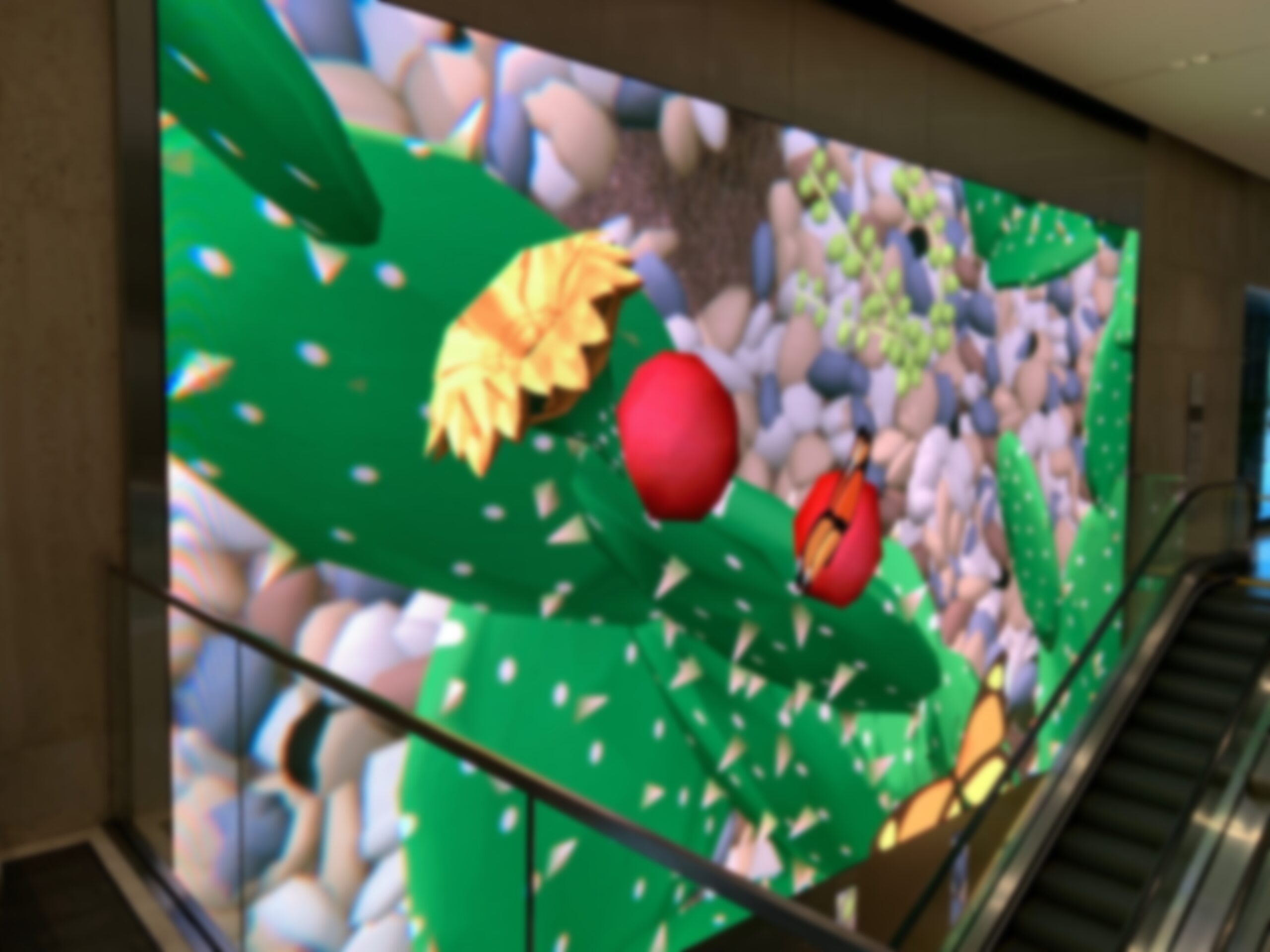 Houston Office Block Enlivens Lobby With 32′ by 18′ LED Wall