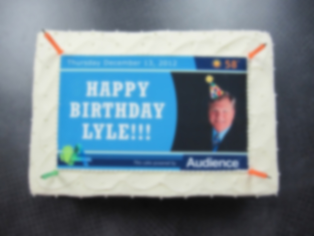 Lyle Bunn Takes The Cake