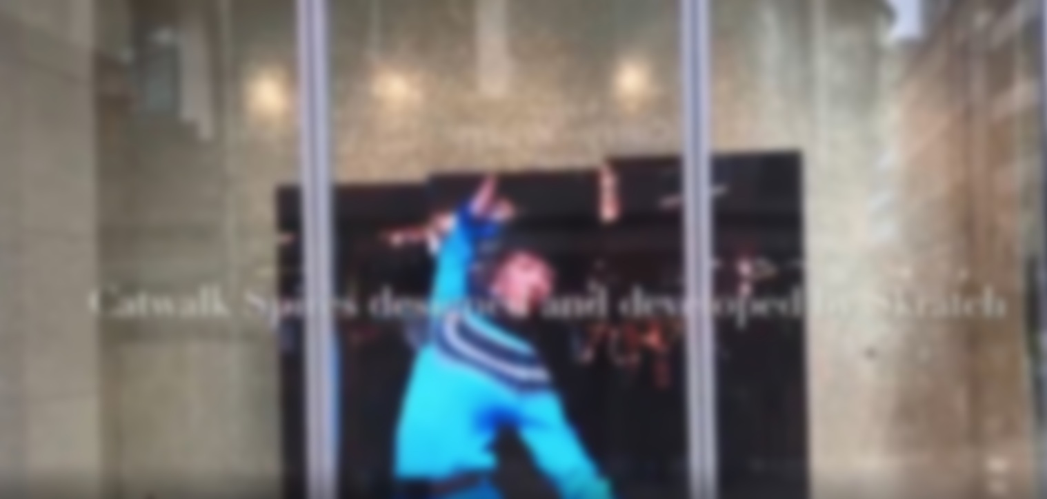 UK Dep’t Store Puts Its Window Digital On Sliders