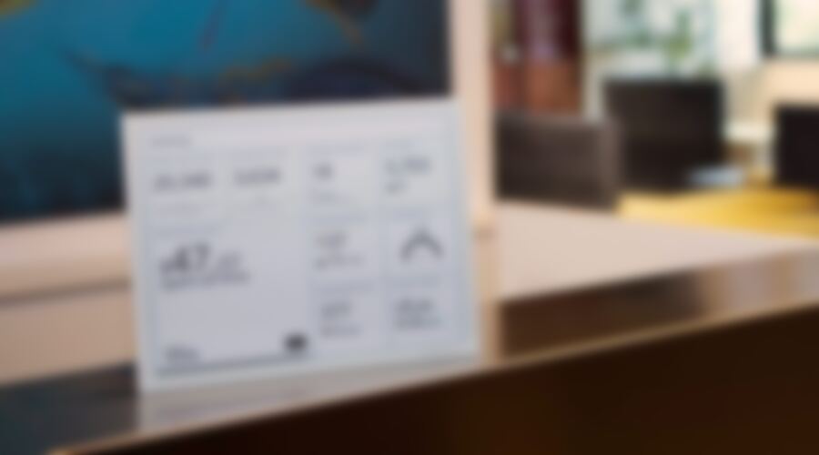 How About A Cord-Free Digital Sign That Will Run A Year Between Charges?