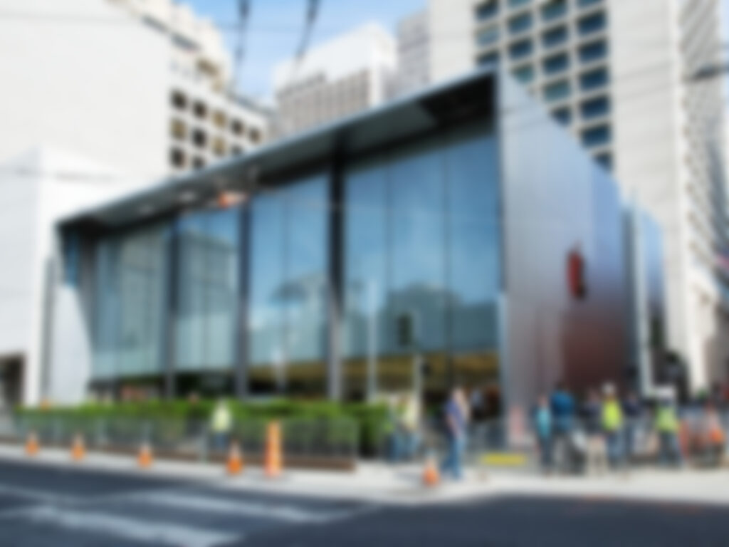 Projects: Apple Includes 6K Wall In New San Francisco Flagship
