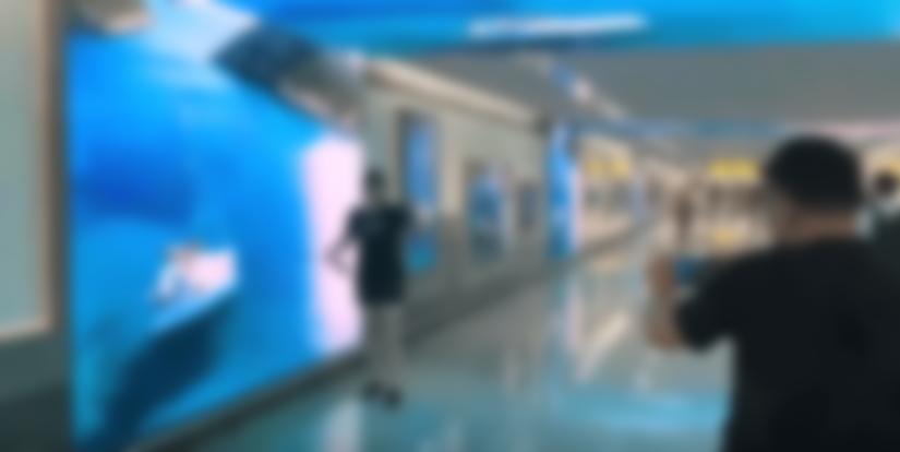 LED Walls Envelop Media Corridor At Chongqing’s Airport