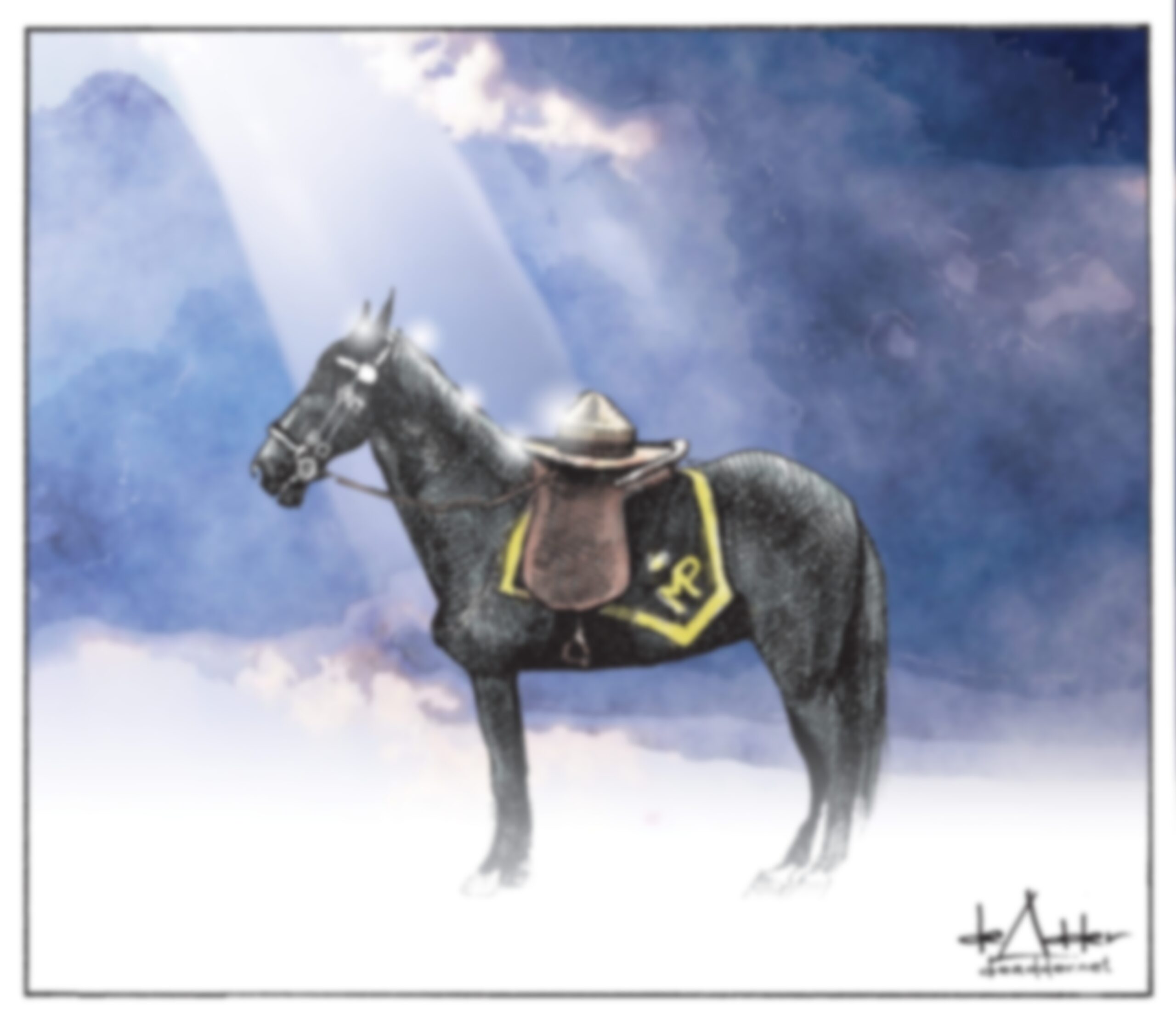 I’m Fine, We’re Fine - Editorial cartoon by Michael de Adder Editorial cartoon by Michael de Adder