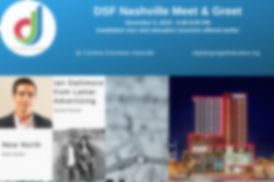 DSF Sets Dec. 5 Meet-Up For Nashville; Features Venue Tour, Live Music