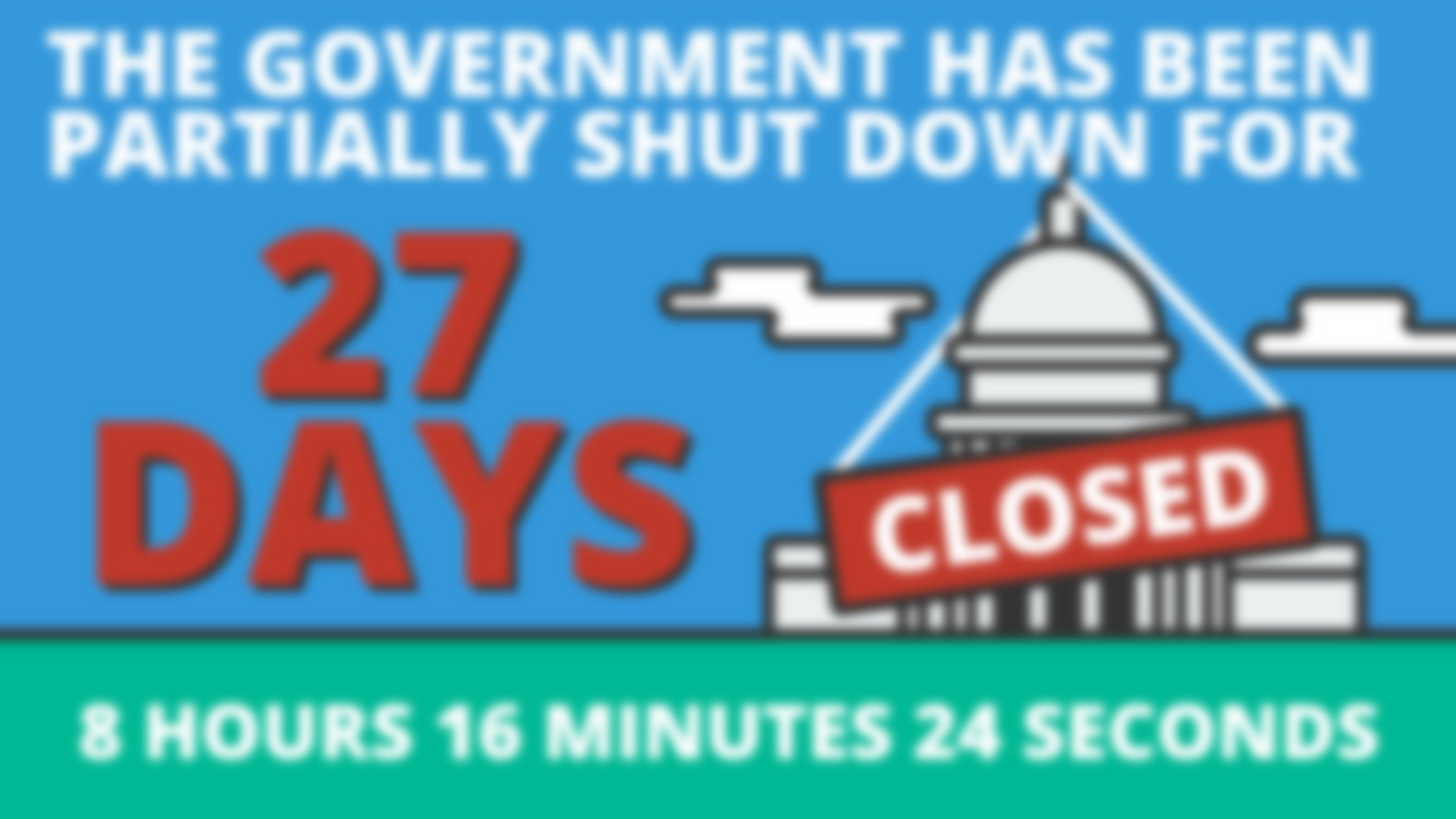 Digital Signs Of The Times: Shutdown Time Counters And Birdbox Challenge Warnings