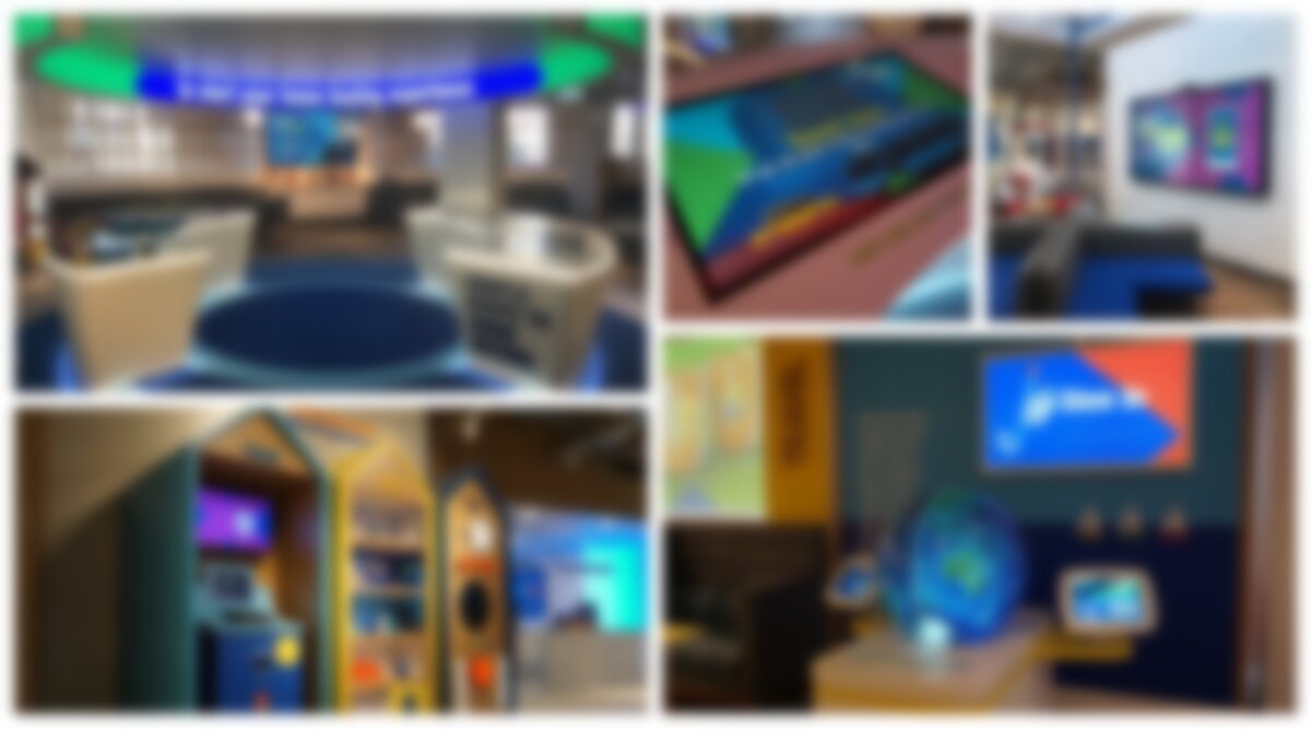 Halifax Bank’s Splashy London Flagship Branch Features LED Halo, Interactive Stations