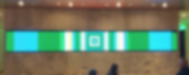 Tax Prep Giant Adds Big LED Branding Ribbon To HQ Lobby