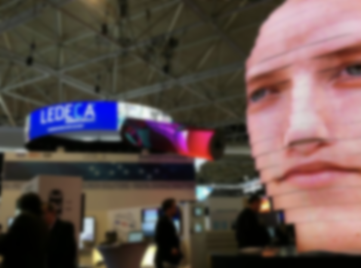 LED Head In ISE Booth Will Have Seemed Familiar To Ohio Convention-Goers