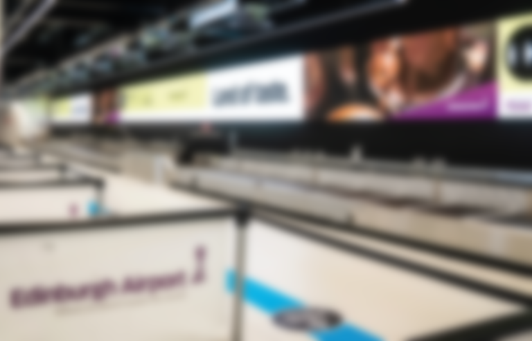 Scotland’s Edinburgh Int’l Airport Adds Vast LED Wall To Revamped Check ...