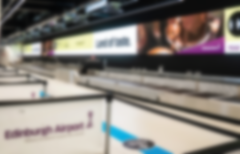 Scotland’s Edinburgh Int’l Airport Adds Vast LED Wall To Revamped Check ...