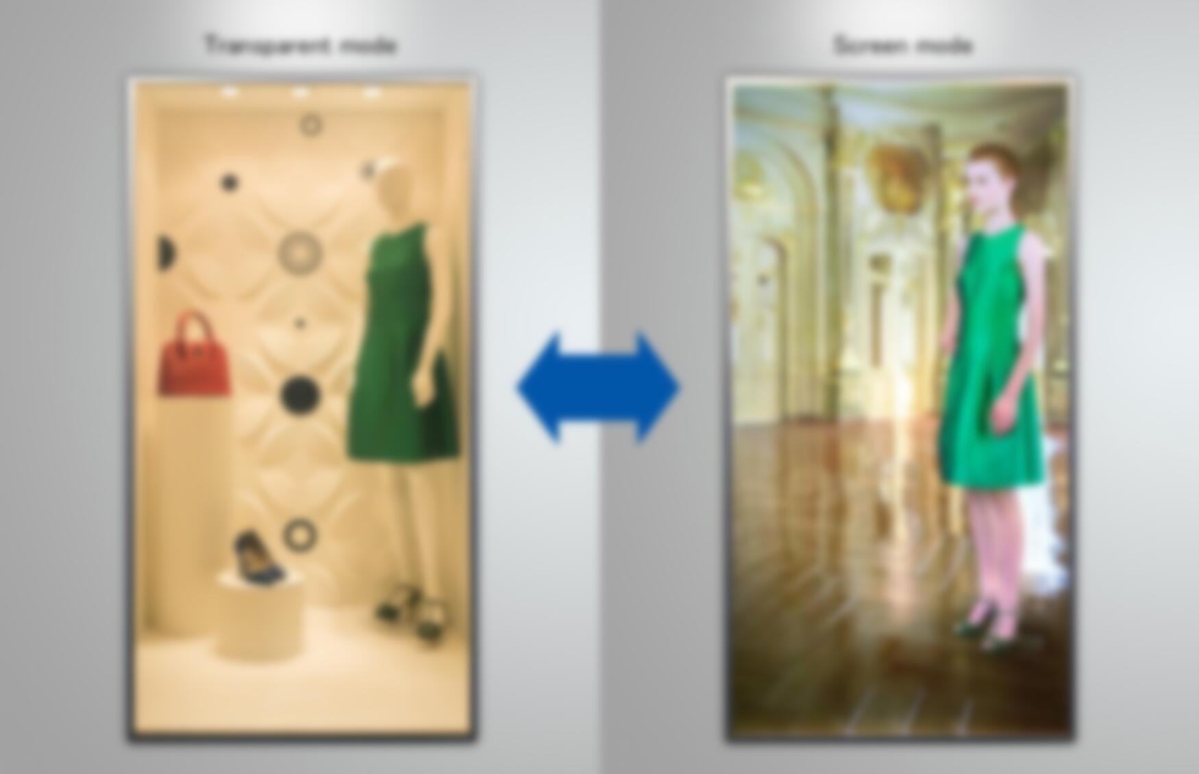 Panasonic To Market Digital Shop Windows That Can Switch Off To Transparent