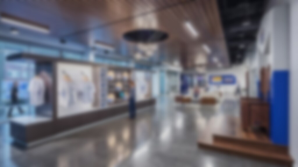 White Castle’s New HQ Has Vast Interactive Wall, Projection-Mapped Throne