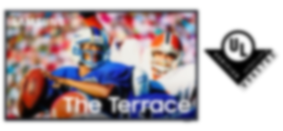 Samsung Gets Its Outdoor Terrace Prosumer Signage Displays UL-Certified … For Visibility