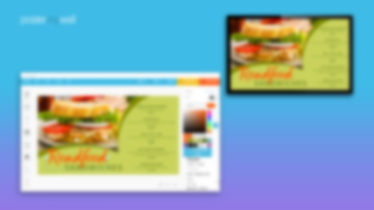 Signagelive Adds Easy, Template-Based Creative Via PosterMyWall Integration