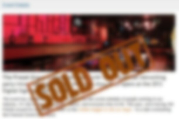 DSE Mixer 2012: And We’re Done