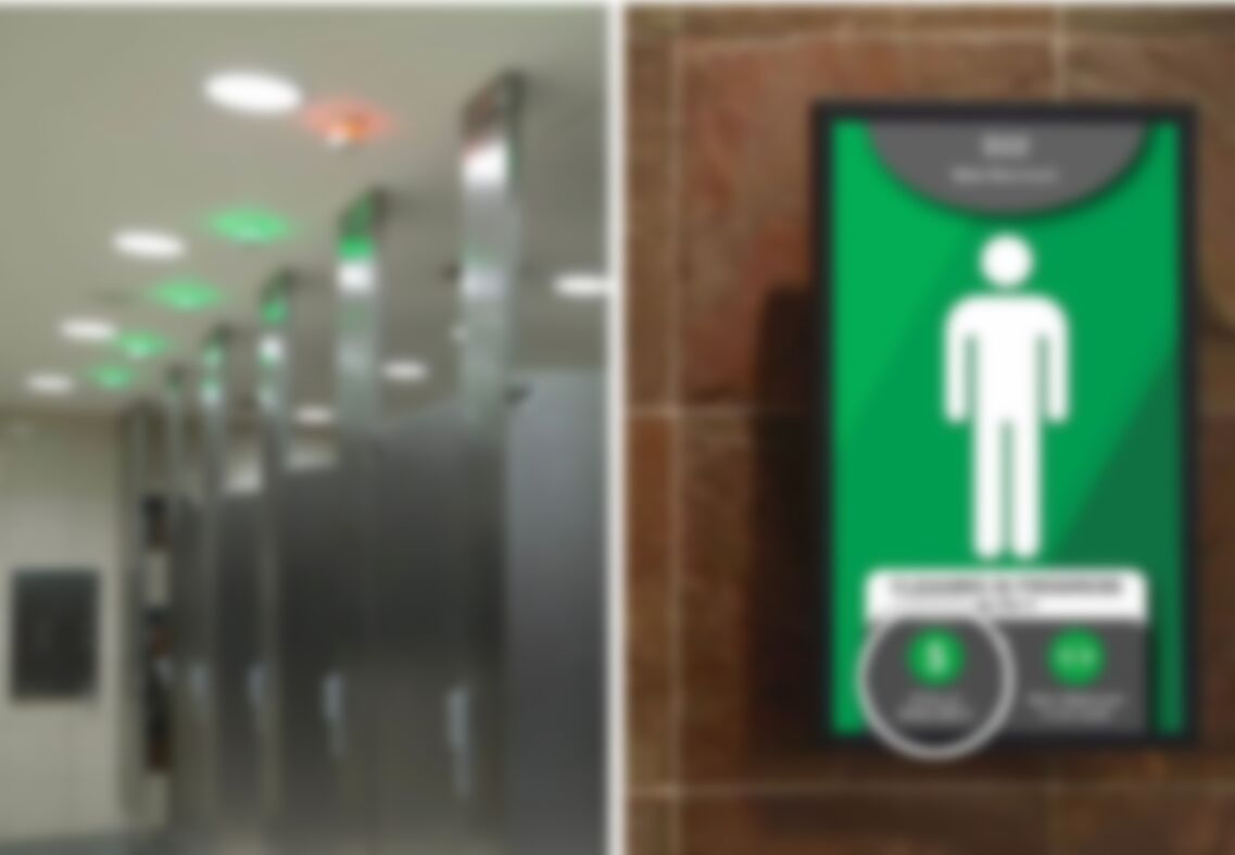 Tooshlights Makes Real-Time Toilet Occupancy Data Available For Digital Signs