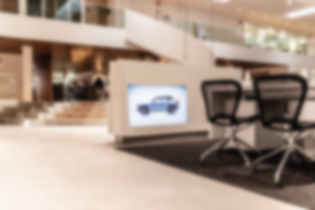 Finnish Volvo Dealers Make Digital Signage Central To Marketing, Built Into Furnishings