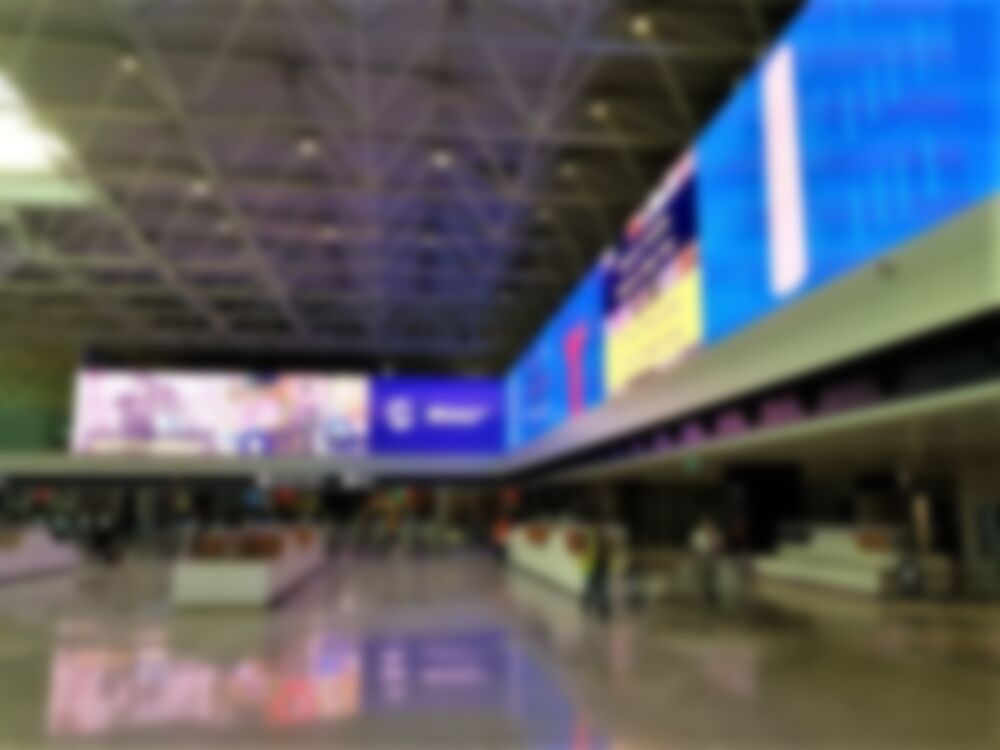 Rome’s Airport Upgrades Check-In Hall With Vast 600 Sq. M. LED Video Wall