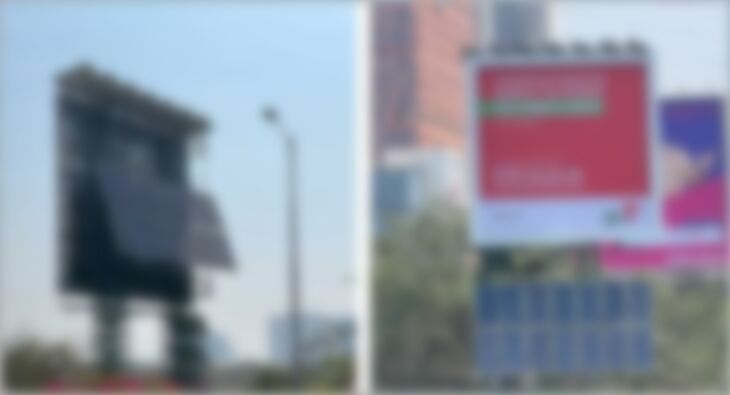 Indian OOH Media Firm Pairs Billboards With Solar Panel Arrays