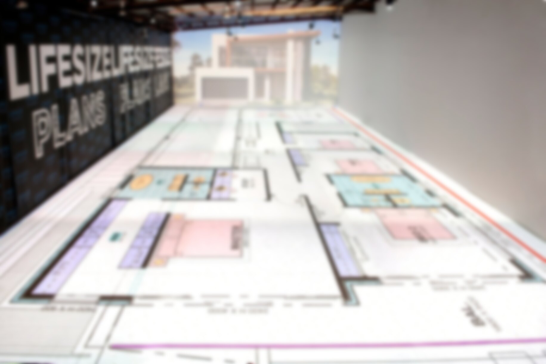 Builders Using Projection Mapping To Show & Market Floor Plans For Residential & Commercial