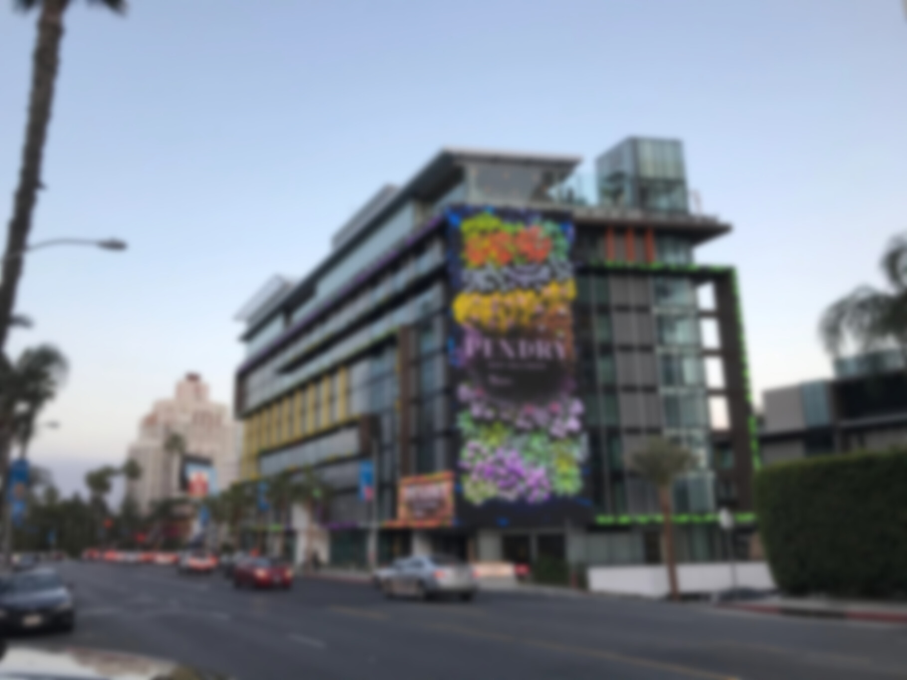 LA Lux Hotel Uses LED Displays As Main Architectural Design Element Of Building